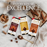 Lindt EXCELLENCE Kawałki Ciasta Z Cekinami I Karmelem - Delikatna ciemna czekolada o intensywnym smaku kakao