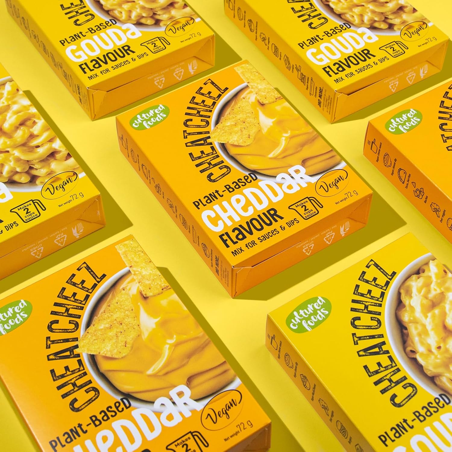 Cultured Foods CHEATCHEEZ Wegański sos Gouda - bez laktozy i glutenu
