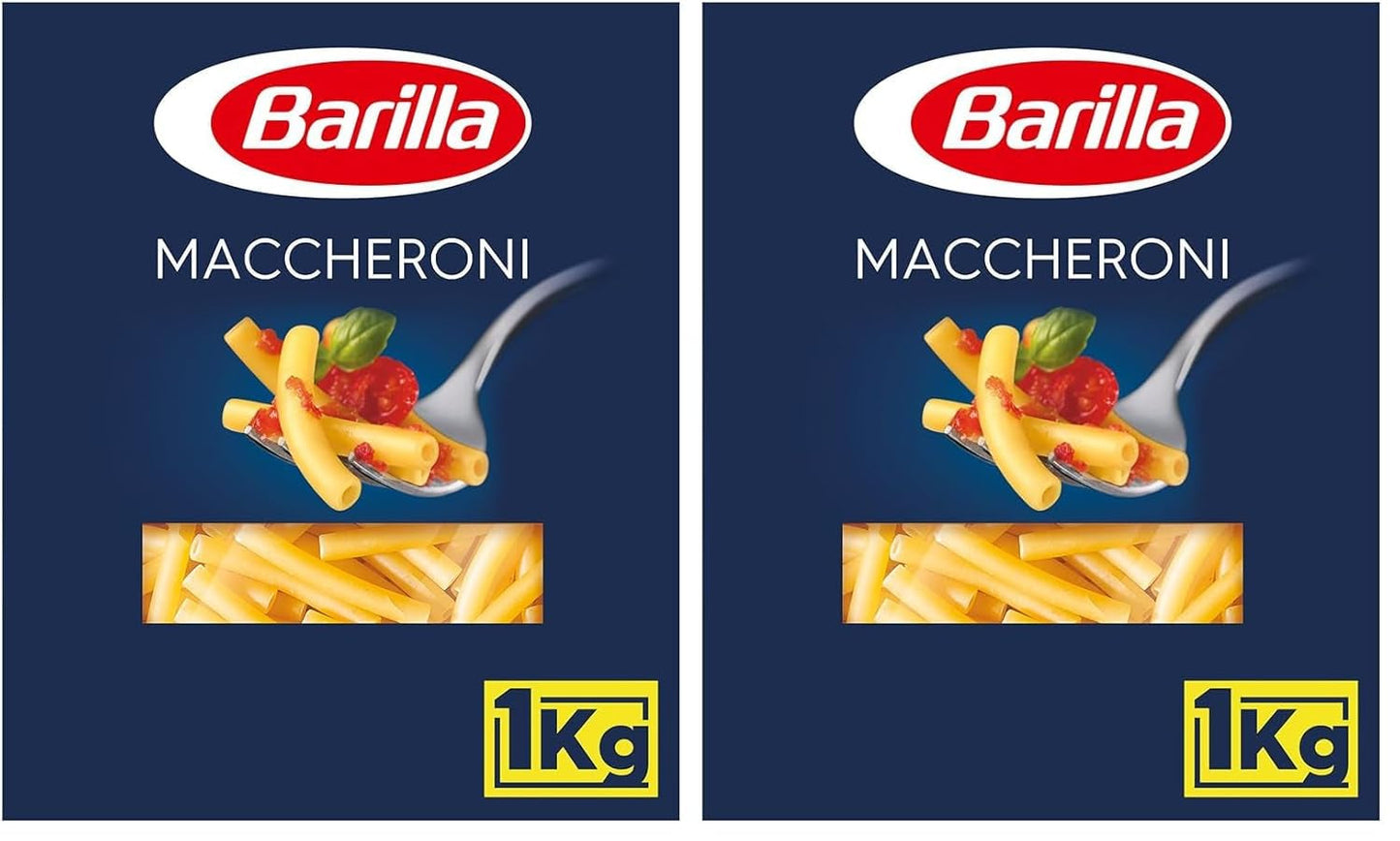 Makaron z pszenicy durum Barilla Maccheroni n. 44 – Opakowanie 1 szt. (1x1kg)