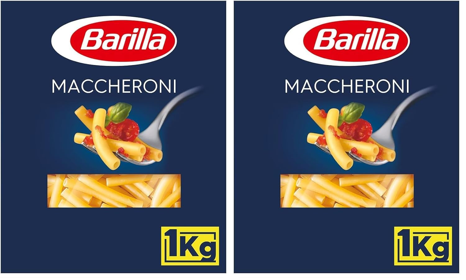 Makaron z pszenicy durum Barilla Maccheroni n. 44 – Opakowanie 1 szt. (1x1kg)