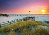 Ravensburger Puzzle 12000690 - Zachód słońca nad Amrum - 1000-elementowe puzzle dla dorosłych i dzieci od 14 lat, puzzle na plaży nad Morzem Północnym Puzzle Naty Shop Nowy projekt