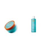 Moroccanoil Maska wzmacniająca włosy Naty Shop Maska do włosów 250 ml (1 opakowanie) Opakowanie z szamponem regenerującym