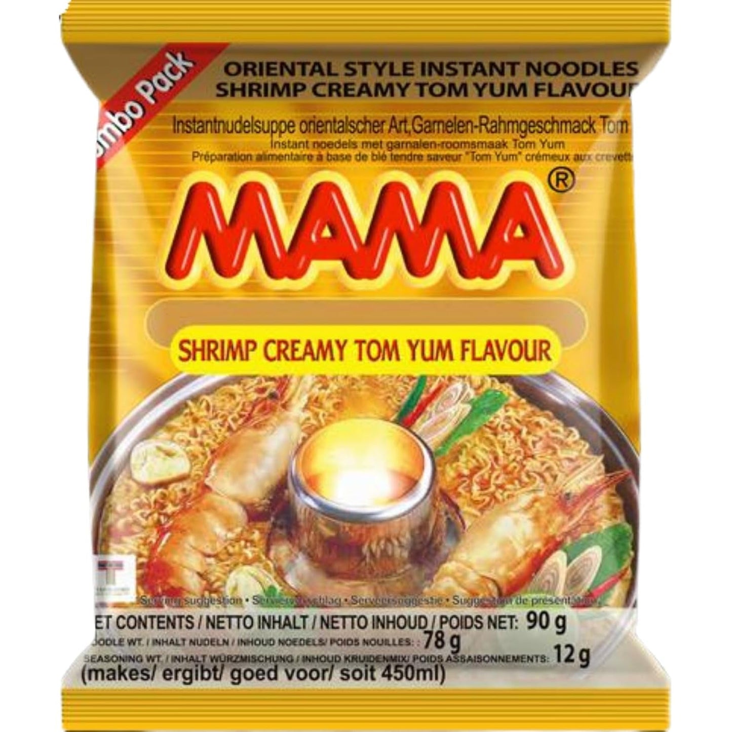 MAMA - Makaron Instant z Kurczakiem - Opakowanie zbiorcze (30 X 55 GR)