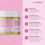 Goodbake Happy Glitter Gold - Brokat jadalny, 10 gramów Glitter Naty Shop