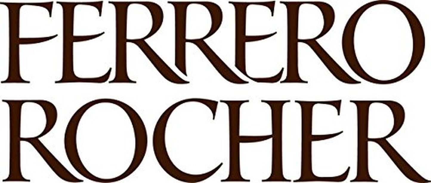 Ferrero Rocher - Chrupiące i kremowe praliny z orzecha włoskiego - 5 opakowań po 16 pojedynczych pralinek