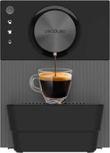 Kompaktowy ekspres do kawy Cecotec Cremmaet Cube, 1350 W, system prasowania 10 g, system wstępnego zaparzania, 19 bar, system termobloku, 5 stopni mielenia, dotykowy panel sterowania