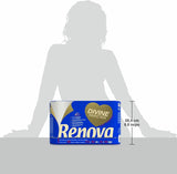 Papier toaletowy Renova Renova Divine Perfection, 42 rolki, papier toaletowy Premium, 4-warstwowy, wyjątkowo miękki, o dodatkowej wytrzymałości, gruby, miękki i chłonny, papier z certyfikatem Fsc, 4400G