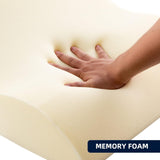 Poduszka do czytania do łóżka i sofy - Poduszka z piórkiem z pianki Memory - Ergonomiczna poduszka oparcia - Idealna do podparcia pleców podczas relaksu, zabawy, czytania lub oglądania telewizji - Szeroka