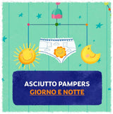 Pieluszki Pampers Sun i Moon Midi, rozmiar 3 (4-9 kg), 120 pieluszek