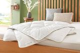 Badenia Trendline Eco Kołdra Camel Lekka 155 X 220 cm, biała, z certyfikatem Oeko-Tex, wyprodukowana zgodnie z niemiecką normą jakości Kołdry i kołdry Naty Shop 135 X 200 Kołdra jednokolorowa na każdą porę roku