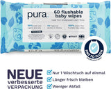 Ekologiczne jednorazowe chusteczki dla niemowląt do wrażliwej skóry dziecka 70 chusteczek (1 opakowanie) 99% wody 100% bez plastiku do skóry wrażliwej ze skłonnością do egzemy noworodki biodegradowalne wegańskie
