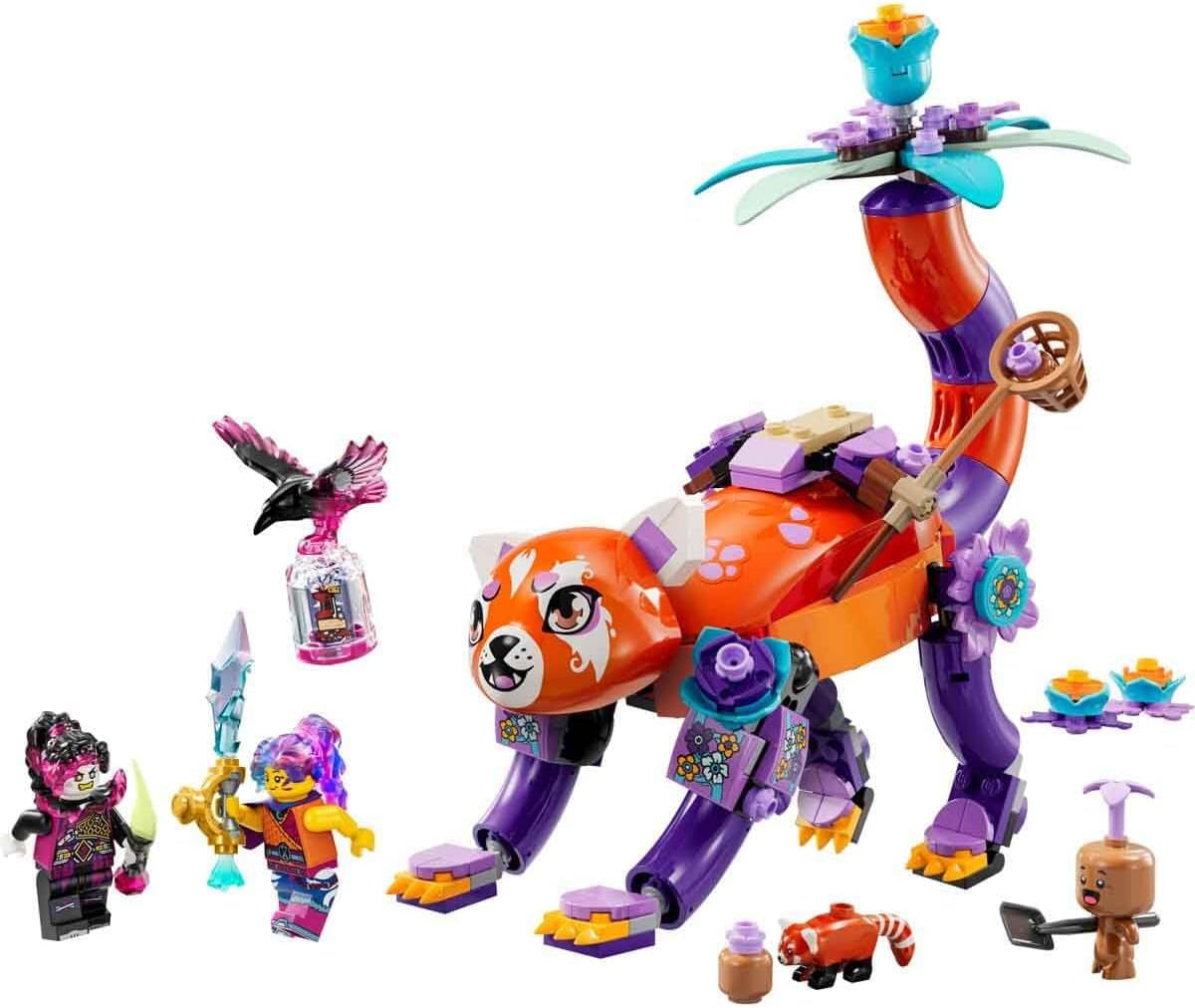 LEGO Dreamzzz 3 w 1 Zwierzęta Izzie Dream, magiczne jajko z minifigurkami Izzy'ego i Dizzy'ego oraz figurkami zwierząt, zestaw fantasy, prezent dla dziewcząt i chłopców w wieku 8 lat 71481 Zestawy do budowania Besuche w sklepie LEGO