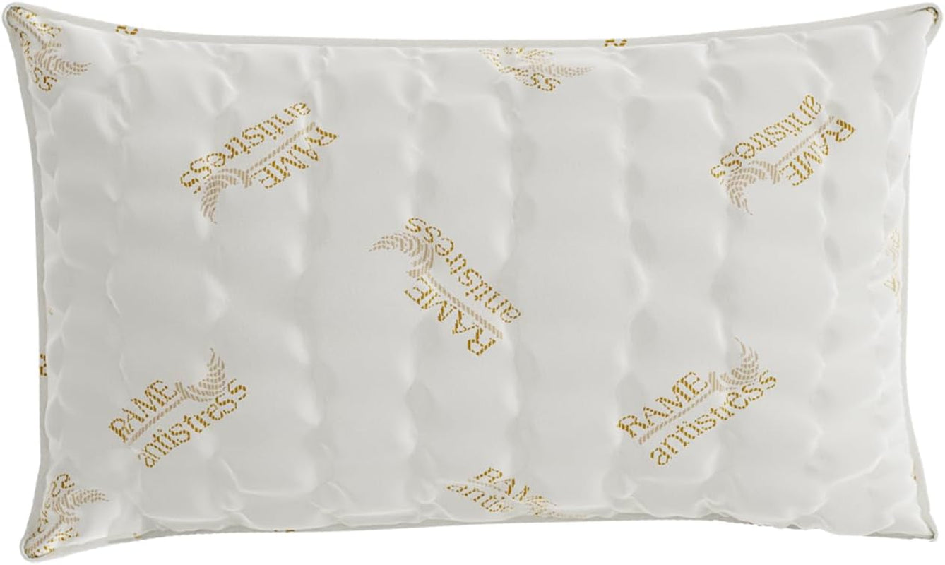 Pościel włoska MB Home Italia, poduszka, bioceramika, jasnoszara, 45 x 75 cm Naty Shop poduszki standardowe Miedź