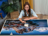Ravensburger Puzzle 17081 - Hamnoy, Lofoty - 3000 elementów puzzle dla dorosłych i dzieci od 14 lat, Norwegia puzzle krajobrazowe Puzzle Naty Shop