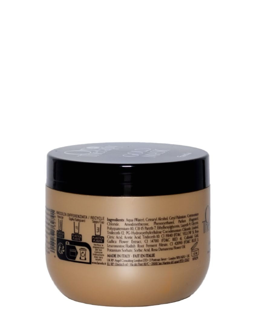 Fanola Orotherapy Gold Mask do każdego rodzaju włosów, maska do włosów Naty Shop 300 ml
