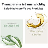 Lavera Care Basis Sensitiv 2 w 1, Szampon i żel pod prysznic z organicznym aloesem i keratyną roślinną, 250 ml Prysznic i kąpiel Naty Shop