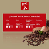 Kawa ziarnista AVANTI Julietta Espresso, 500g, 70% Arabica 30% Robusta, palenie tradycyjne w bębnie