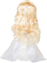 Disney Frozen 2 ELSA Lalka Królowa Śniegu — ruchoma lalka o wysokości 35 cm w kultowej modnej sukience i długich włosach zapewniających dodatkową zabawę podczas zabawy, dla dziewczynek w wieku 3 lat i starszych, 214894 Naty Shop Dolls