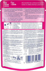 Vitakraft Poésie Délice, Nassfutter Katze, Katzennassfutter w sosie, z kurczakiem, Vorratspackung, ohne Zusatz von Zucker und Getreide (23x 85g)