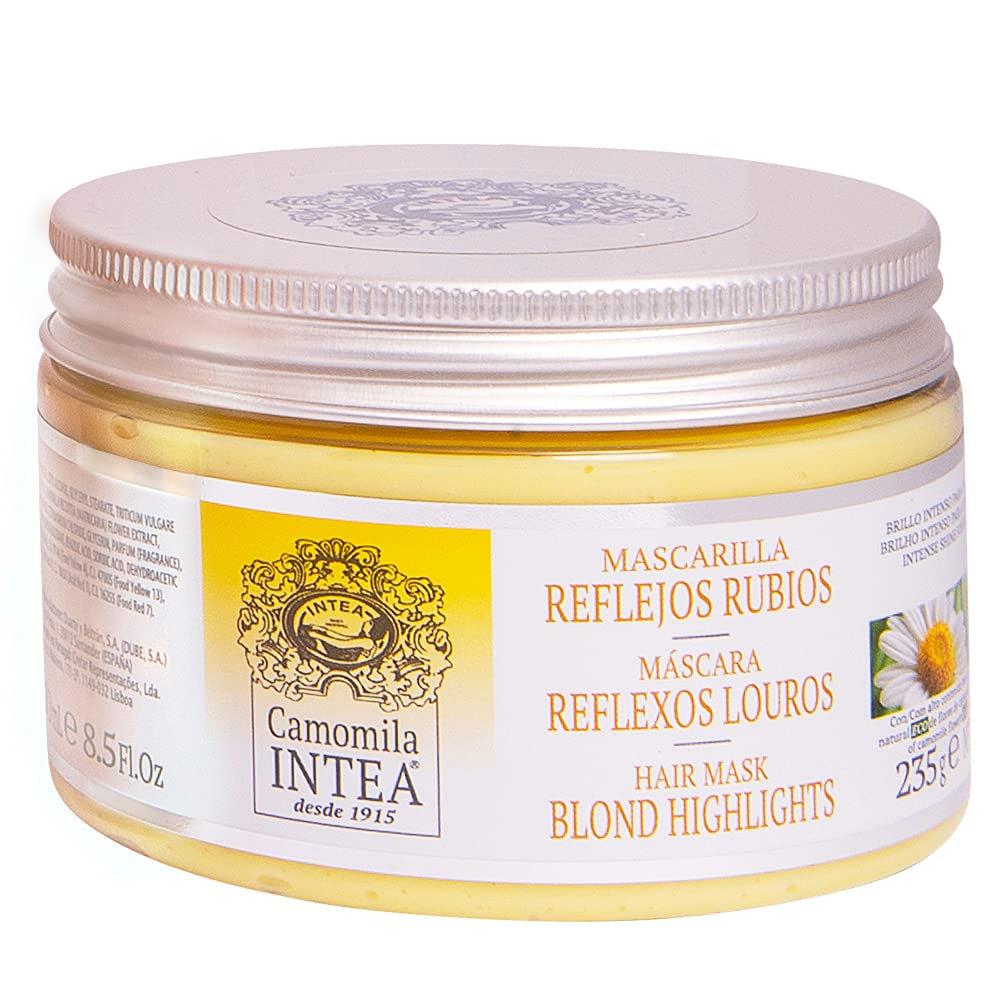 Chamomile Intea - Blonde Reflections Hair Mask - Nawilża i odżywia włosy blond - 250 ML Naty Shop Hair Mask Domyślny tytuł