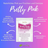 Pretty Pink Natürliche Lebensmittelfarbe Pulver Rosa (Roh Vegan) Pastel Rose Bis Intensiv Rosa-Rot - Essbare Farbe Für Lebensmittel Aus Früchten Und Gemüse - Naturalny barwnik spożywczy | Sklep Pureraw 5G Naty