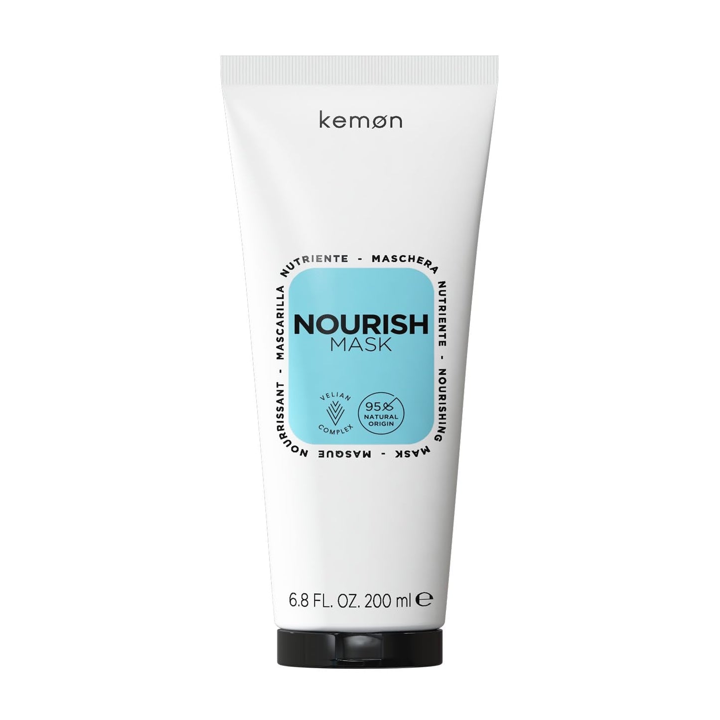 Kemon - Nourish Mask, odżywcza maska do włosów łamliwych, suchych i kręconych na bazie masła shea, ułatwiająca rozczesywanie, do włosów miękkich, 200 ml Naty Shop Hair Mask Domyślny tytuł