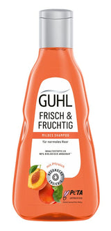 Szampon Guhl Fresh & Fruity - Zawartość: 250 ml - Rodzaj włosów: Normalne Pod prysznic i do kąpieli Guhl 250 ml
