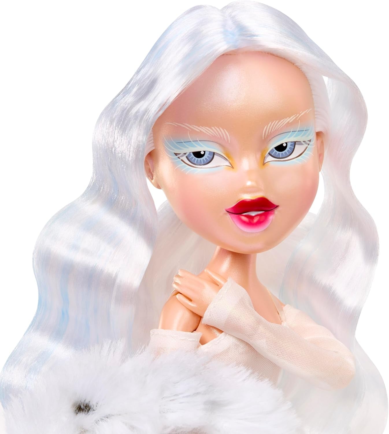 Bratz Holidayz Frosty Nightz - Chloe Doll (edycja kolekcjonerska) z prawdziwymi strojami i akcesoriami