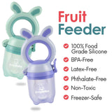Tétine Pour Bébé/Tétine à Fruit/Tetine Grignoteuse Bebe/Tétine D'alimentation Pour Bébé - Toy de Dentition Pour Bébé, Sans BPA (opakowanie 2 szt.)