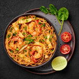 BIOASIA Organic Mie Noodles, makaron pszenny bez jajka, przygotowany szybko i łatwo, wegetariański (8 x 250 g)
