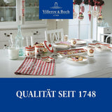 Villeroy & Boch - Małe pudełko do przechowywania Winter Bakery Delight, Ceramiczne pudełko na świąteczne ciasteczka, Pudełko świąteczne, Pudełko na ciasteczka, Pudełko na ciasteczka, Pudełko ceramiczne z pokrywką, Przechowywanie słodyczy, Porcelanowe pudełka do przechowywania żywności Premium Naty Shop