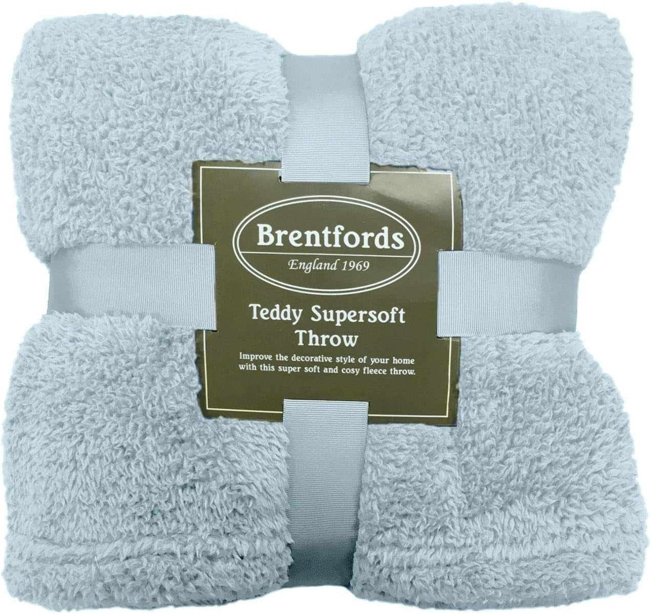 Brentford's Teddy Koc polarowy Duży koc na łóżko Pluszowa Super miękka ciepła sofa Narzuta na łóżko Czarna - 150 x 200 cm Łóżka i koce Besuche den Brentfords-Store Kacze jajko 200 x 240 cm