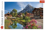 Trefl, Puzzle, Alpy latem, 2000 elementów, Jakość premium, Dla dzieci powyżej 12 roku życia Puzzle Naty Shop