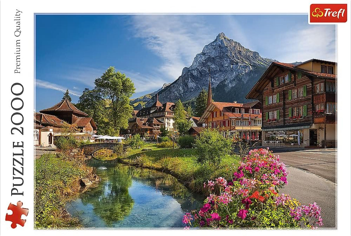 Trefl, Puzzle, Alpy latem, 2000 elementów, Jakość premium, Dla dzieci powyżej 12 roku życia Puzzle Naty Shop