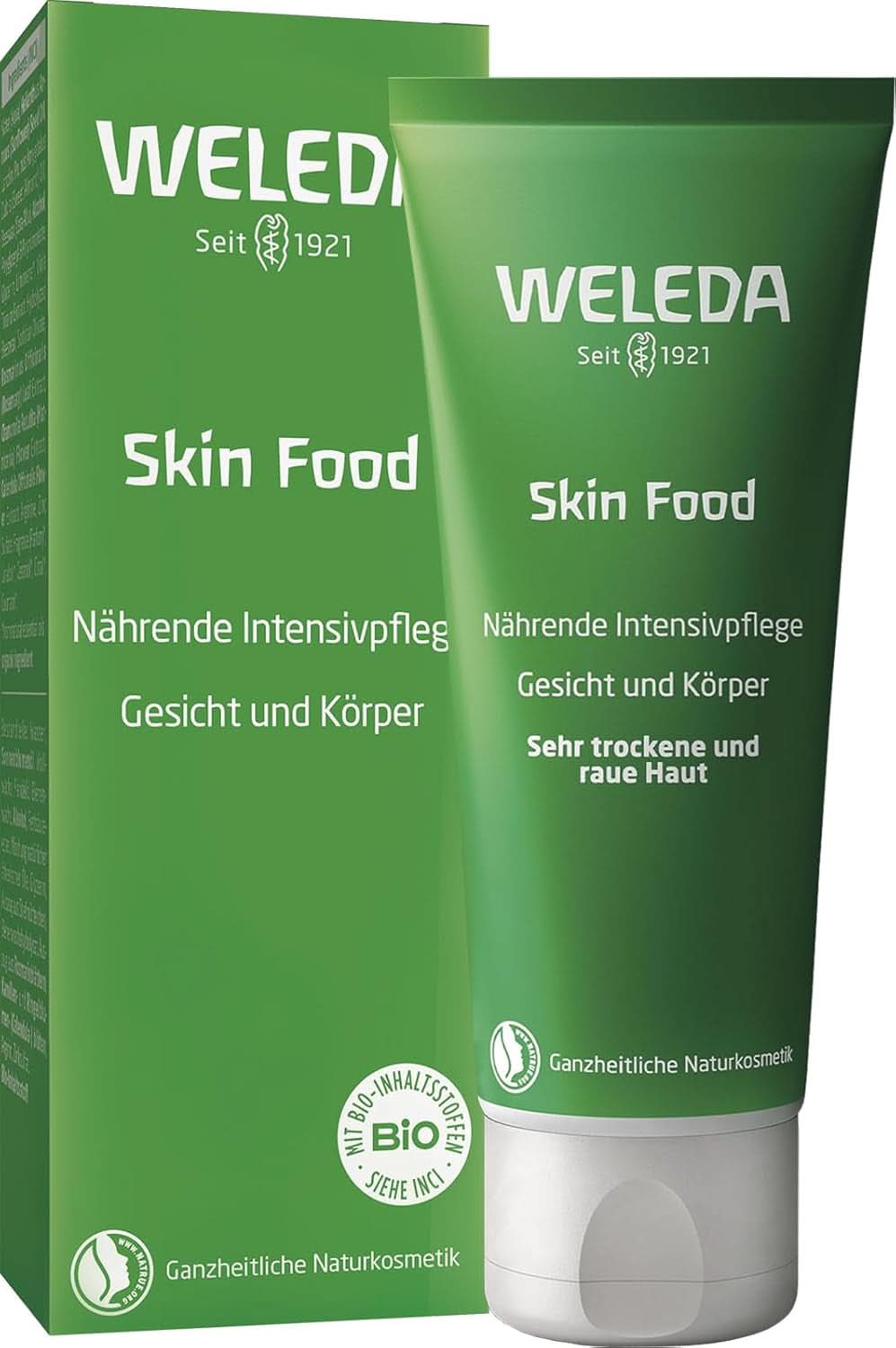 WELEDA Bio Skin, Krem pielęgnacyjny do skóry bardzo suchej, 75 ml Prysznic i kąpiel Naty Shop