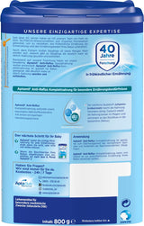 Aptamil Anti-Reflux - Kompletna formuła od urodzenia Zarządzanie dietą Wymioty i zarzucanie pokarmu Pokarm dla niemowląt Mleko w proszku 1 x 800g