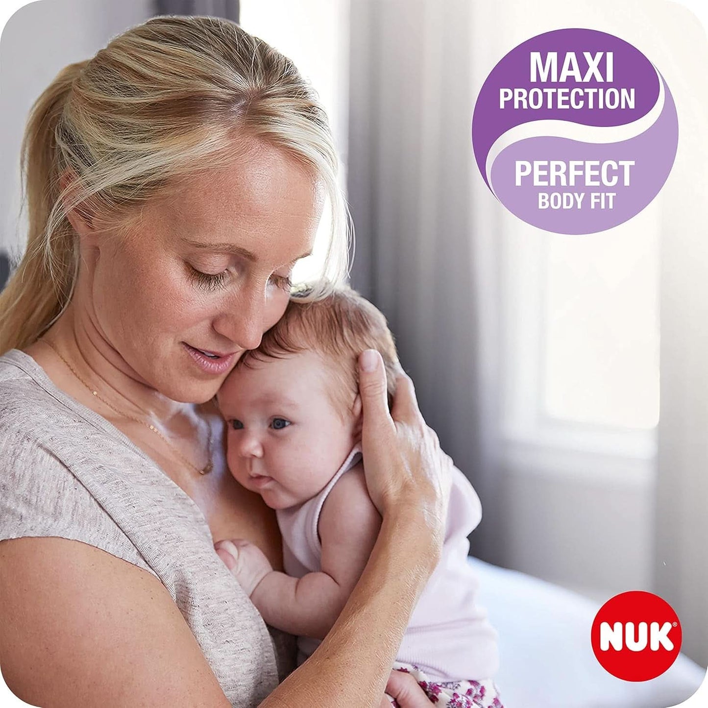 NUK High-Performance Einweg-Stilleinlagen Mit Sofort-Saugvlies | Einlagen Zum Stillen | Opakowanie zbiorcze | +40% większa moc ssania | 60 Stück Żywność dla niemowląt i akcesoria do karmienia piersią Naty Shop