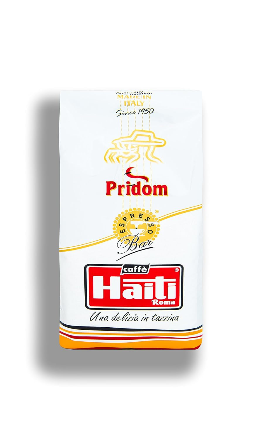 Caffè Haiti Roma Pridom wysokiej jakości kawa ziarnista, ręcznie palona, ​​w opakowaniach 1 kg