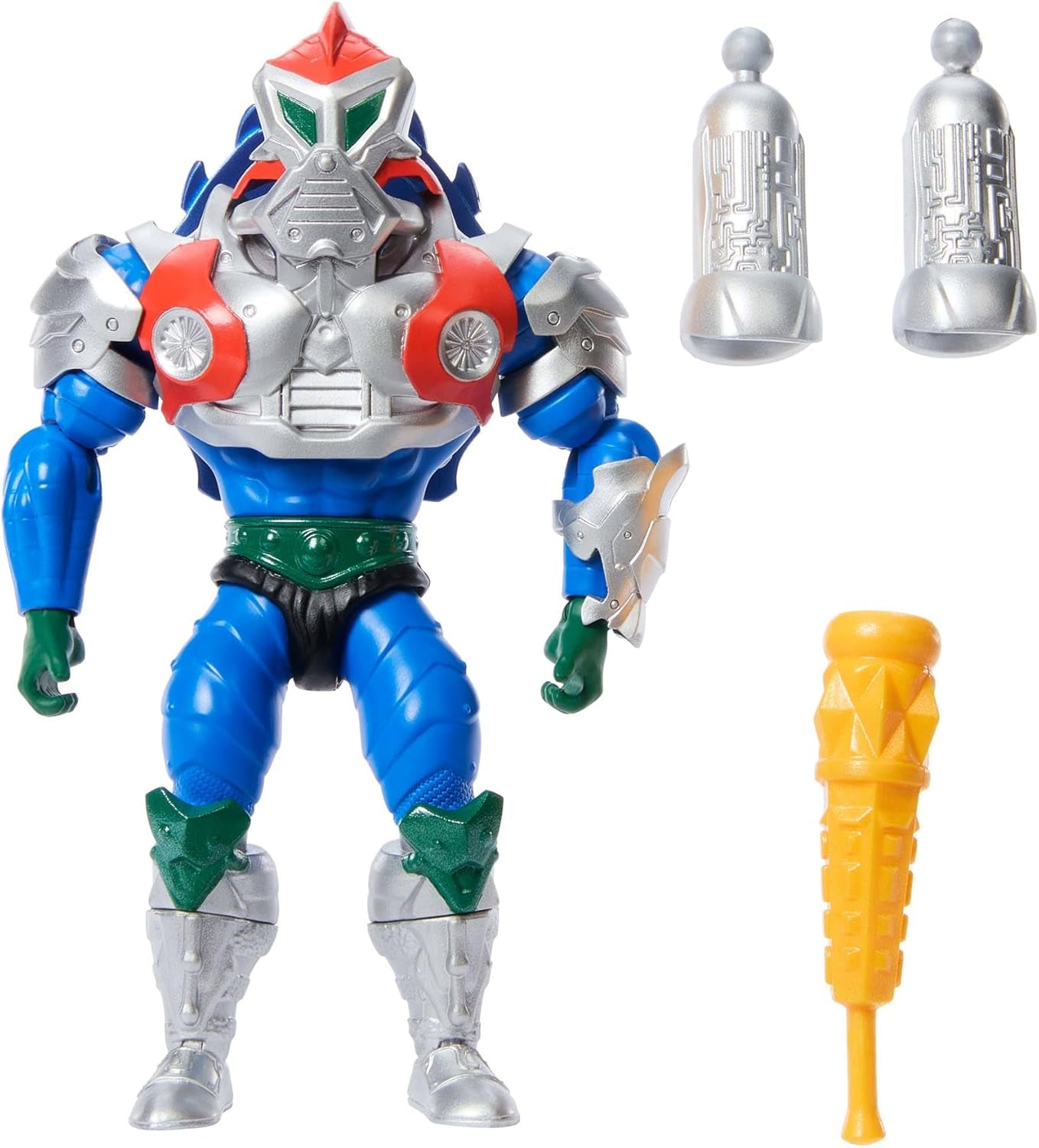 Masters of the Universe Origins Turtles of Grayskull Mekaneck Reptile Wars Ruchoma figurka, Teenage Mutant Ninja i MOTU Crossover Hero Toy, JBN00, [Wielokolorowe] Figurki Naty Shop Domyślny tytuł