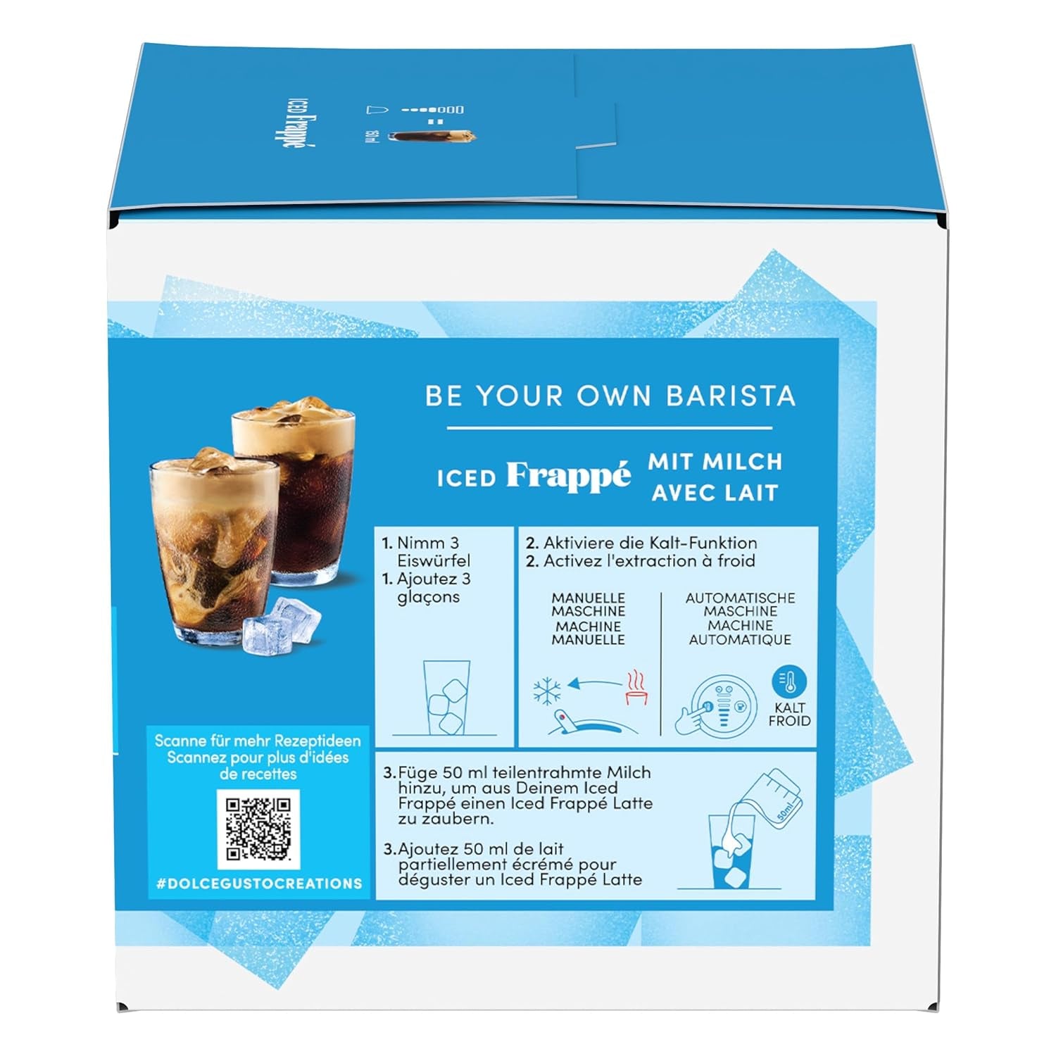 NESCAFÉ DOLCE GUSTO Frappé Kaffeekapseln Pakiet 3 sztuk (3 x 16 Kapseln)