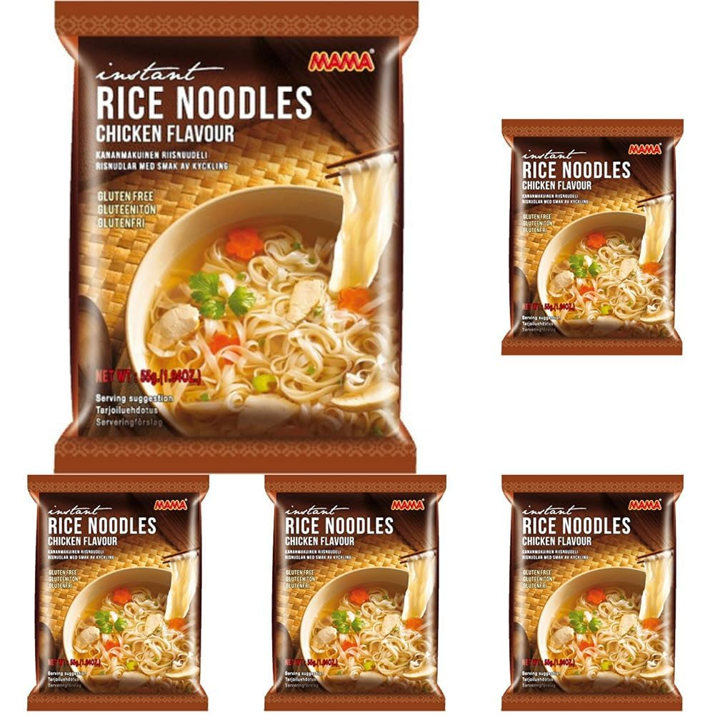 MAMA - Miska z makaronem ryżowym błyskawicznym Pho Ga - (1 x 65g)