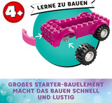 LEGO 4+ Domek dla lalek Gabby Pokój imprezowy Gabby, dyskoteka Zestaw ze zjeżdżalnią i figurkami zwierząt do kreatywnego odgrywania ról, prezent dla dziewcząt i chłopców od 4 lat 10797 Zestawy do budowania Besuche den LEGO-Store