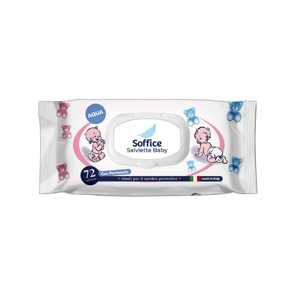 Chusteczki do demakijażu Baby Aqua, 72 sztuki
