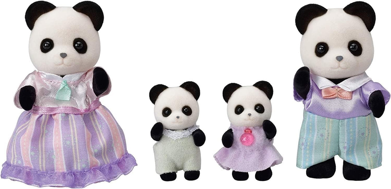 Sylvanian Families L5529 Rodzina Pand - Figurki z domku dla lalek