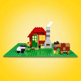 LEGO 11023 Zielona klasyczna płyta konstrukcyjna, kwadratowa płyta podstawowa z wgłębieniami 32X32 jako podstawa do budowania i innych zestawów LEGO Zestawy konstrukcyjne Besuche den LEGO-Store