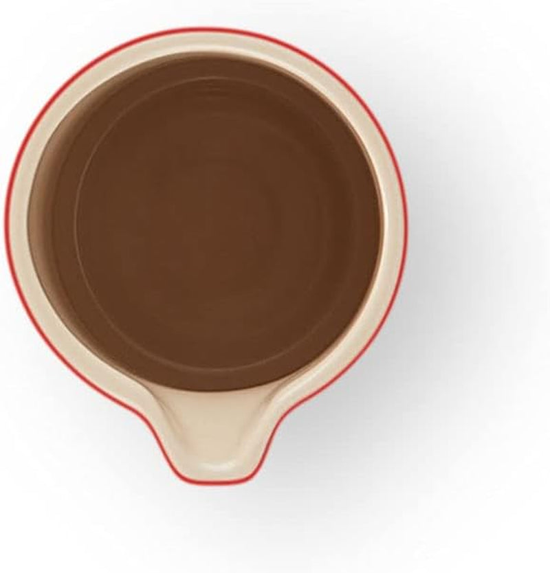Kubek do mleka kamionkowy Le Creuset, 150 ml, wiśniowo-czerwony, 91051700060099