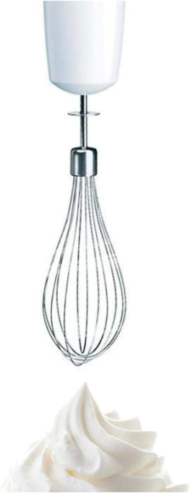 Braun Multiquick 3 MQ 3135 Sos Stabmixer – Pürierstab Mit 11 Geschwindigkeiten plus Turbo-Stufe & Edelstahl-Mixfuß, 750 Watt, Inkl. 600 ml Mix-/Messbecher, Schneebesen & Zerkleinerer, Weiß/Grau Kitchen Naty Shop