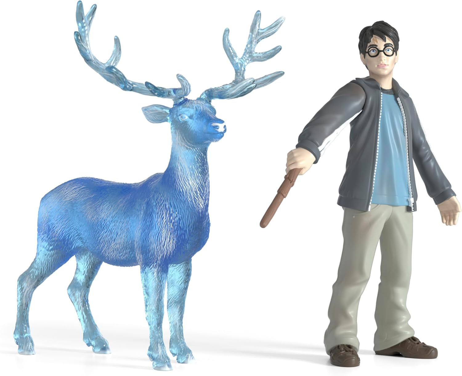 Schleich 42680 Harry Potter i Patronus, od 6 lat, HARRY POTTER - figurka do zabawy, 16 X 11 X 18 cm Figurki Naty Shop