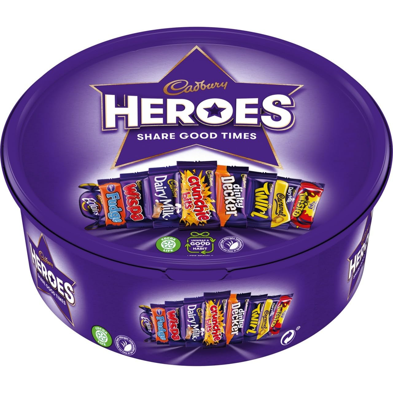 Pudełko czekoladek Heroes 550g