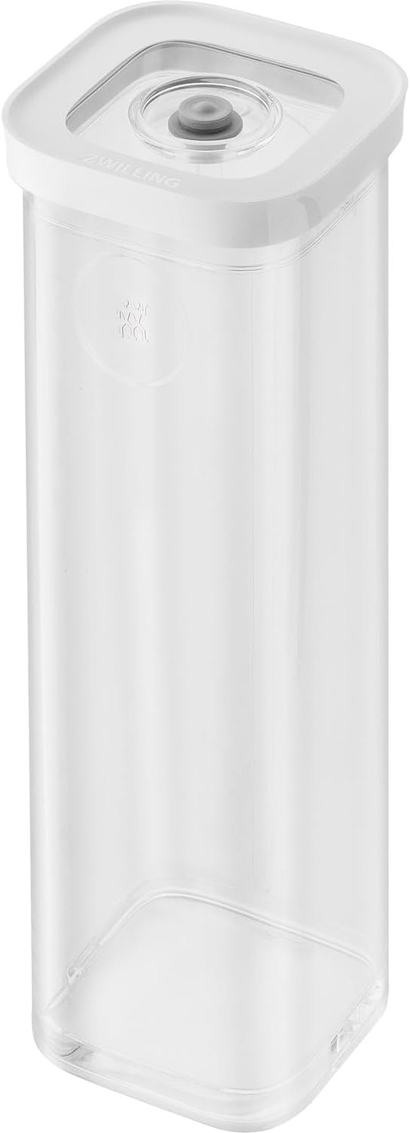 Pudełko ZWILLING FRESH & SAVE CUBE, rozmiar 2M, modułowe pudełko do przechowywania z możliwością sztaplowania, hermetyczne i opróżniane miejsce do przechowywania, można myć w zmywarce, przezroczyste pudełka do przechowywania żywności Naty Shop 4S